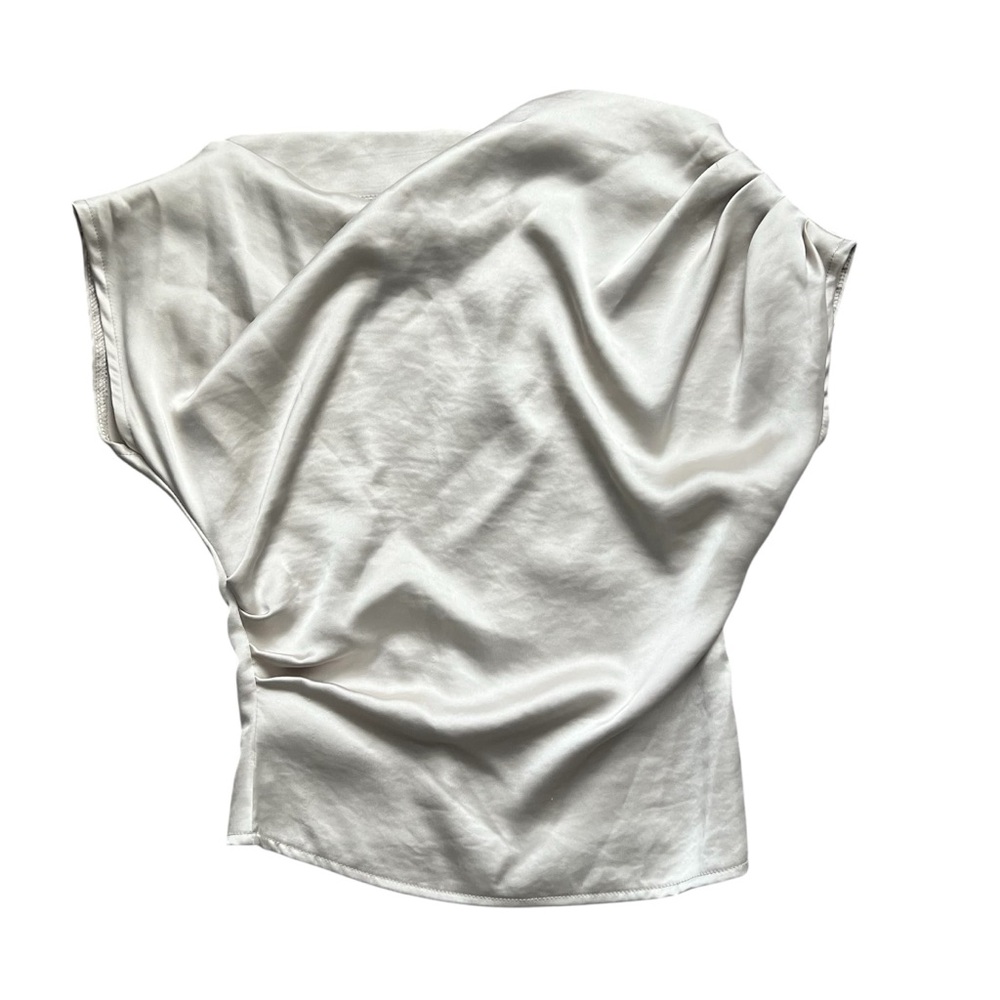 Chic Cream Women's Blouse